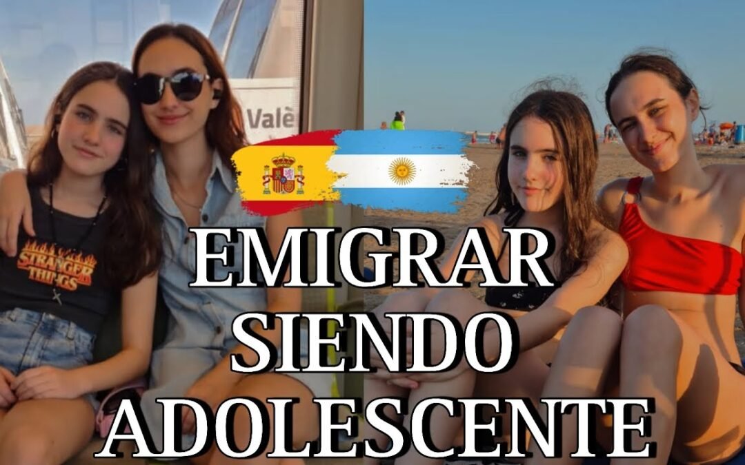 emigrar siendo adolescente